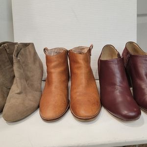 Ladies ankle boots various designers and sizes